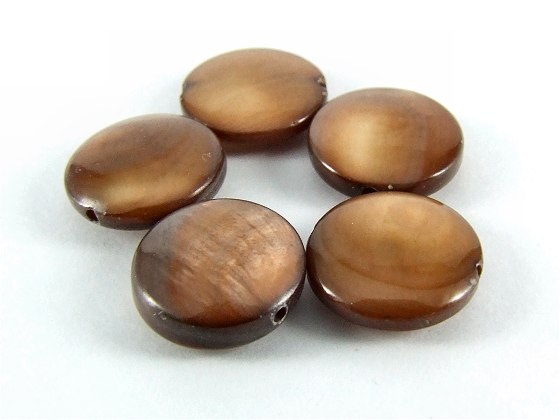 Muschelperle braun von Aperlea