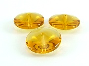Glasperle Gelb von Aperlea