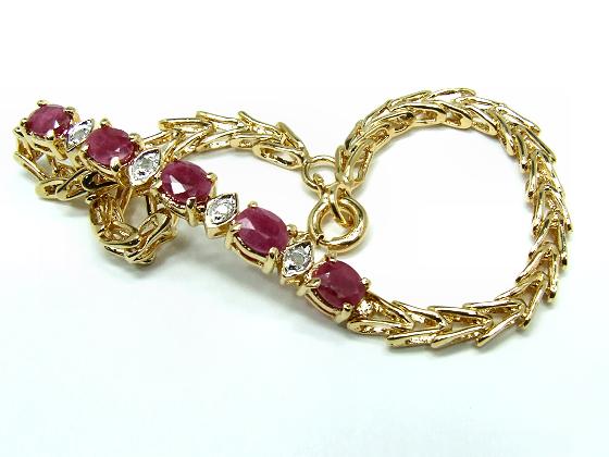 Silberarmband vergoldet von Aperlea