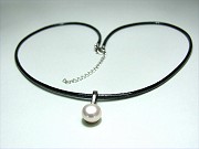 Halsband mit Zuchtperle von Aperlea