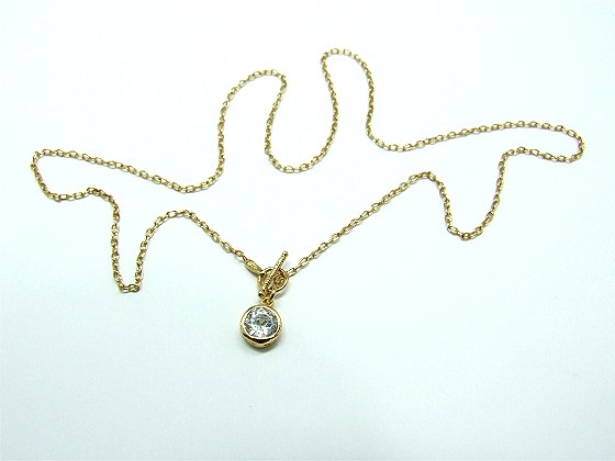 Halskettchen mit Zirkonia von Aperlea