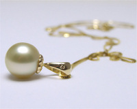 Perlen Goldkette - Aperlea