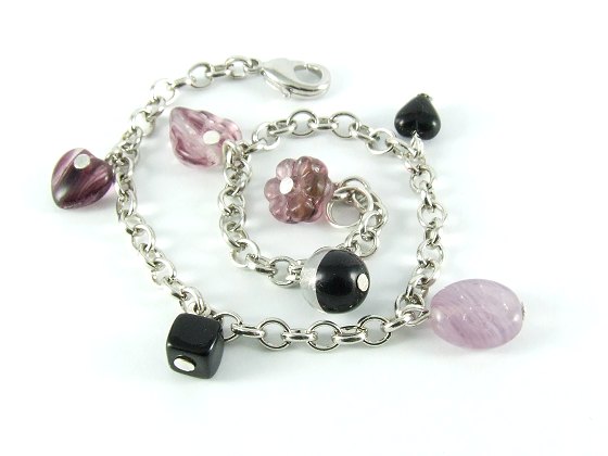 Glasperlen Armband von Aperlea