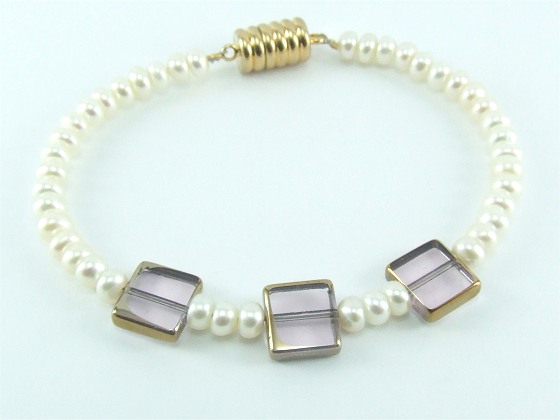 Zuchtperlenarmband von Aperlea