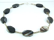 Collier Streifenachat von Aperlea