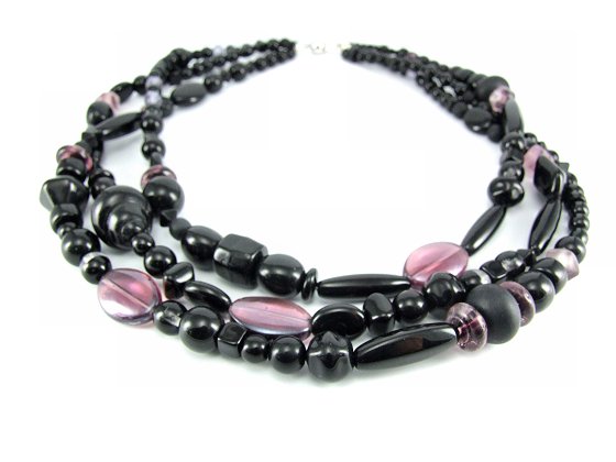 3-reihiges Collier von Aperlea