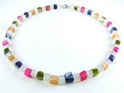 bunte Halskette von Aperlea