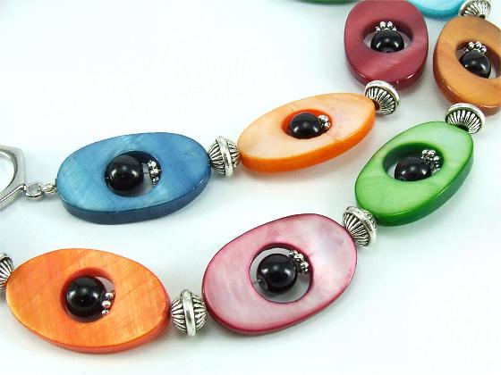 Muschelperlen Kette von Aperlea