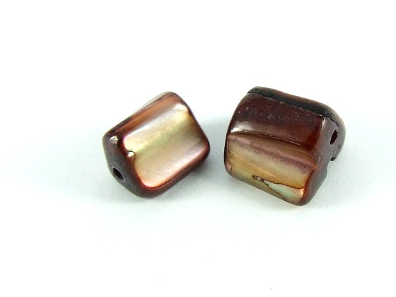 Braune Muschelperle von Aperlea