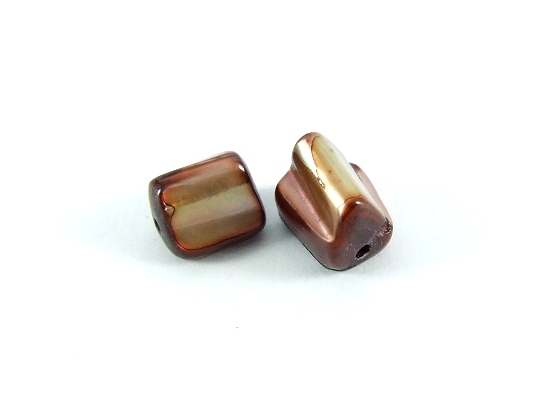 Braune Muschelperle von Aperlea