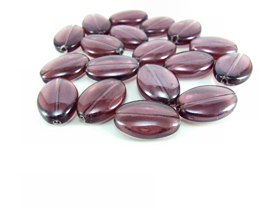 Glasperle oval von Aperlea