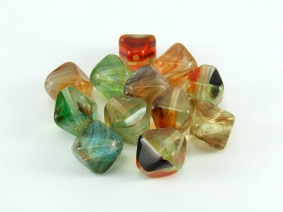 Bunte Glasperlen von Aperlea
