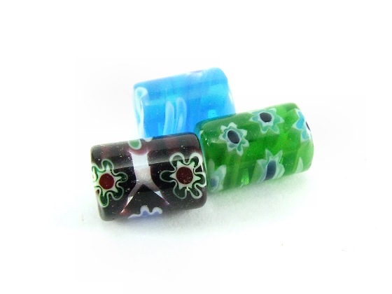 Millefiori Perlen von Aperlea