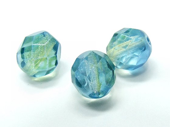 Schliffperlen blau von Aperlea