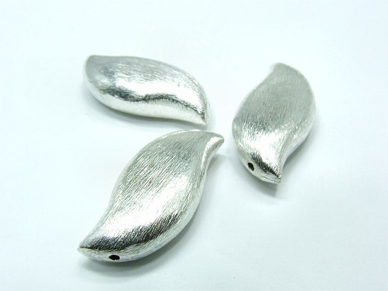 Metallperlen versilbert von Aperlea