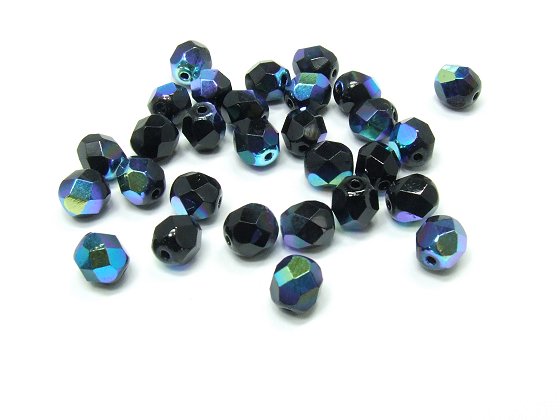 Schliffperle schwarz von Aperlea