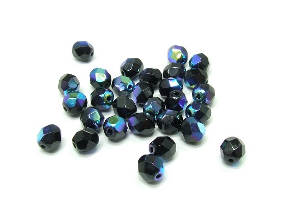 Schliffperle schwarz von Aperlea