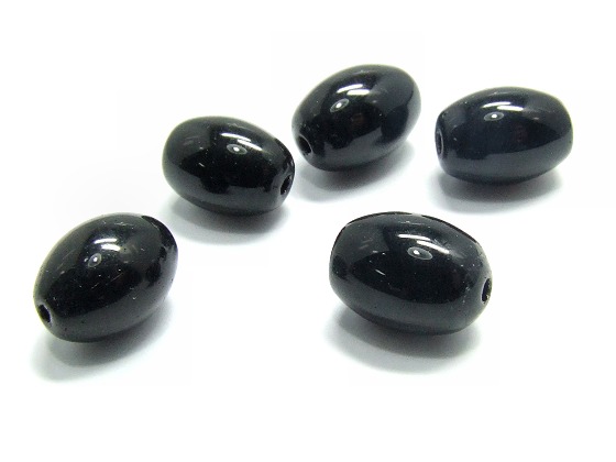 Glasperle olive von Aperlea