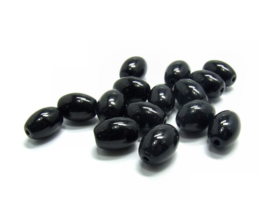 Glasperle olive von Aperlea