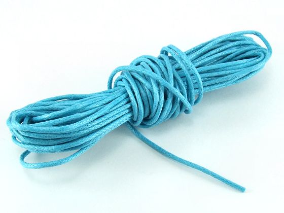 Baumwollband türkis von Aperlea