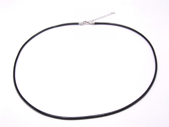 Stoffkette mit Silberverschluss von Aperlea